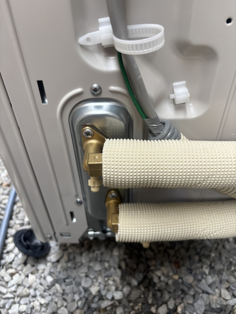 三菱エコキュートSRT-HPT46WX7から三菱エコキュートSRT-S466｜エコキュート交換工事｜埼玉県春日部市花積｜
