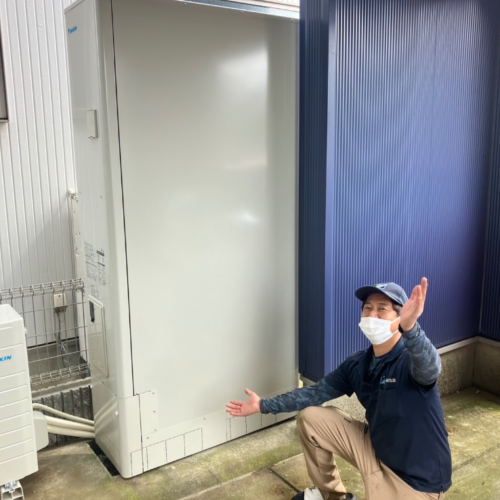 パナソニックエコキュートHE-WU46BQSからダイキンエコキュートEQA46YFTV|エコキュート交換工事|東京都練馬区南大泉