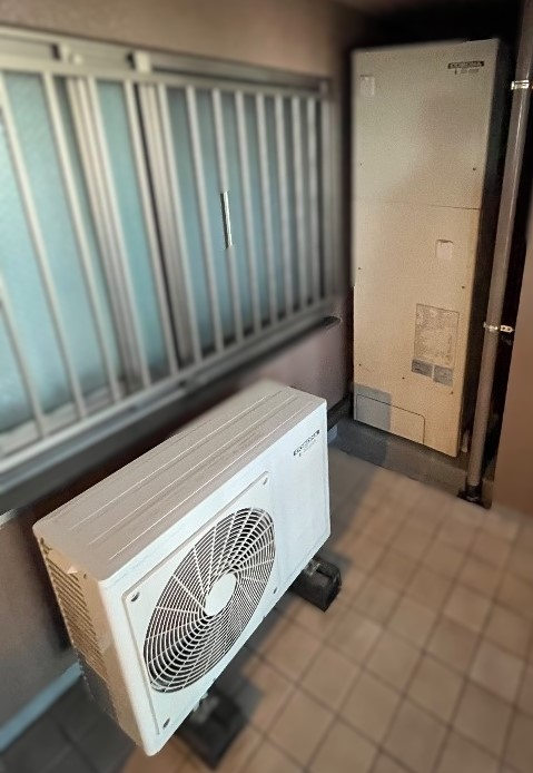 コロナエコキュートCTU-371D1A11からコロナエコキュートCHP-37AZ1｜エコキュート交換工事｜栃木県宇都宮市元今泉｜マンション｜シンフォニックシティ元今泉