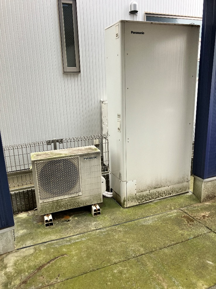 パナソニックエコキュートHE-WU46BQSからダイキンエコキュートEQA46YFTV｜エコキュート交換工事｜東京都練馬区南大泉