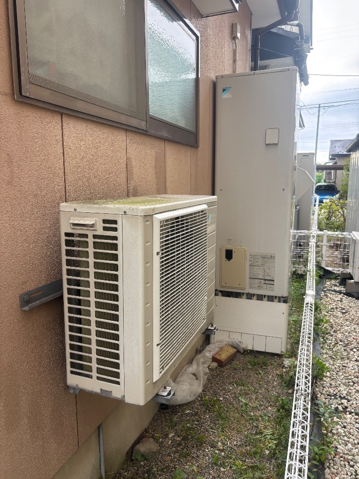 ダイキンエコキュートTU46LFVからダイキンエコキュートEQX37ZFV｜エコキュート交換工事｜新潟県阿賀野市みそら野町｜