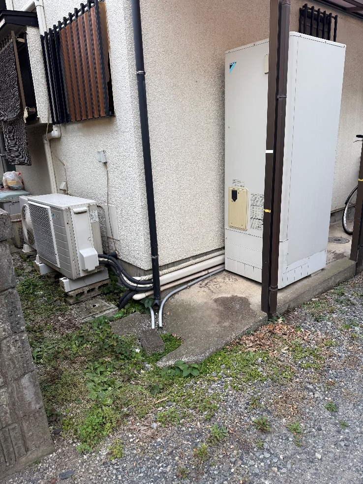 ダイキンエコキュートTU37LFVからダイキンエコキュートEQX37YFV|エコキュート交換工事|埼玉県北本市下石戸|殖産住宅