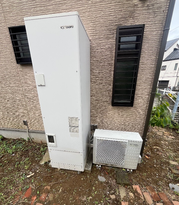 長府エコキュートEHP-4648GPXHからダイキンエコキュートEQX46ZFV|エコキュート交換工事|神奈川県横浜市栄区長沼町