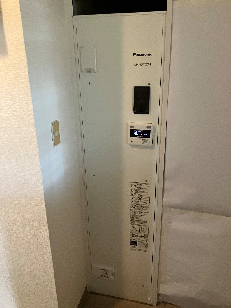パナソニック電気温水器DH-15T5ZMからパナソニック電気温水器DH-15T5ZM｜電気温水器交換工事｜東京都目黒区駒場｜マンションプレステージ駒場