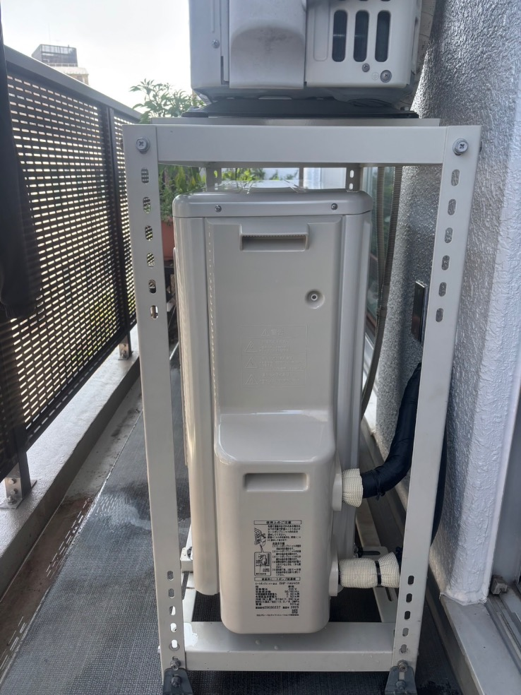 パナソニックエコキュートHE-K37BQMから日立エコキュートBHP-FV37XD｜エコキュート交換工事｜東京都世田谷区等々力｜マンション｜アライエ等々力