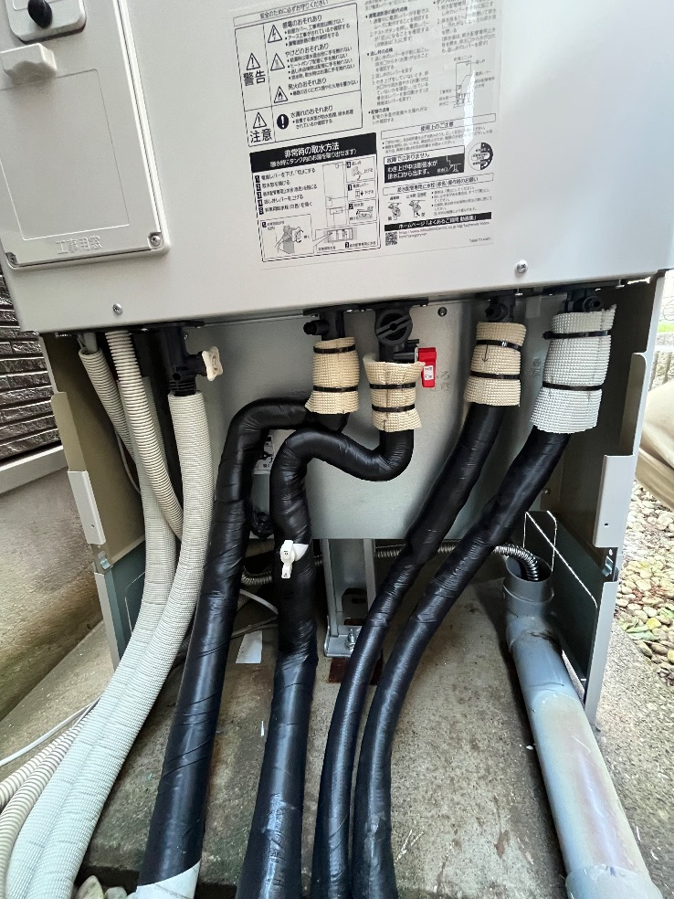 コロナエコキュートCHP-H4619ATから三菱エコキュートSRT-S376｜エコキュート交換工事｜千葉県習志野市鷺沼台