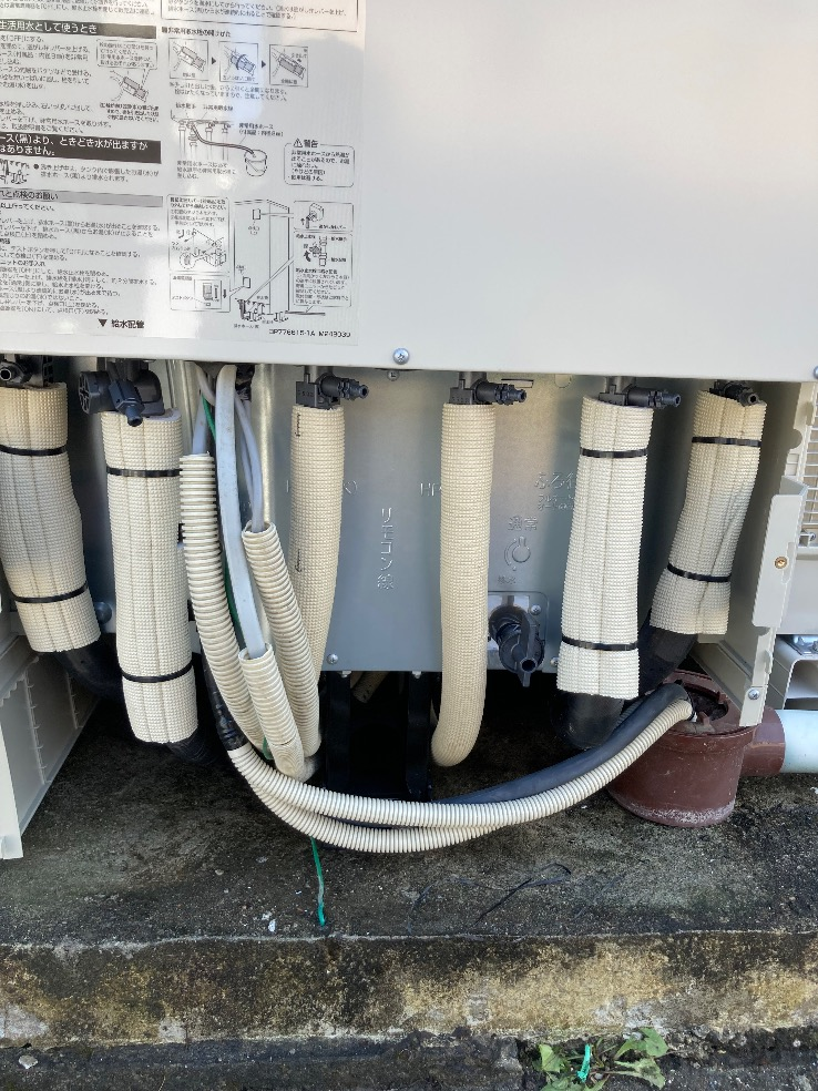 ダイキンエコキュートTUN46PFVからダイキンエコキュートEQX37YFV|エコキュート交換工事|埼玉県狭山市北入曽