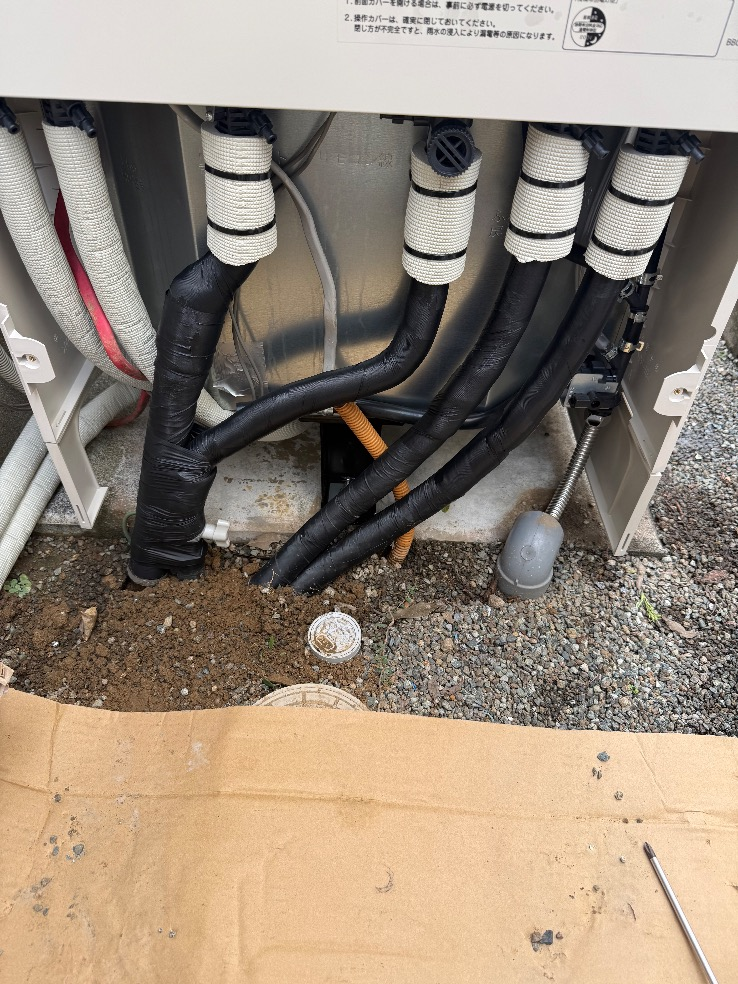 コロナエコキュートCHP-T371DA9から日立エコキュートBHP-FG37XU｜エコキュート交換工事｜東京都稲城市向陽台