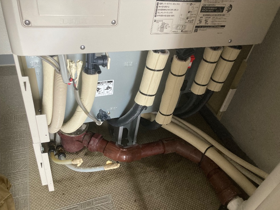 三菱エコキュートSRT-HPT37WD1から三菱エコキュートSRT-S377|エコキュート交換工事|埼玉県川口市末広|マンション|レーベンスクエア川口フェアリア