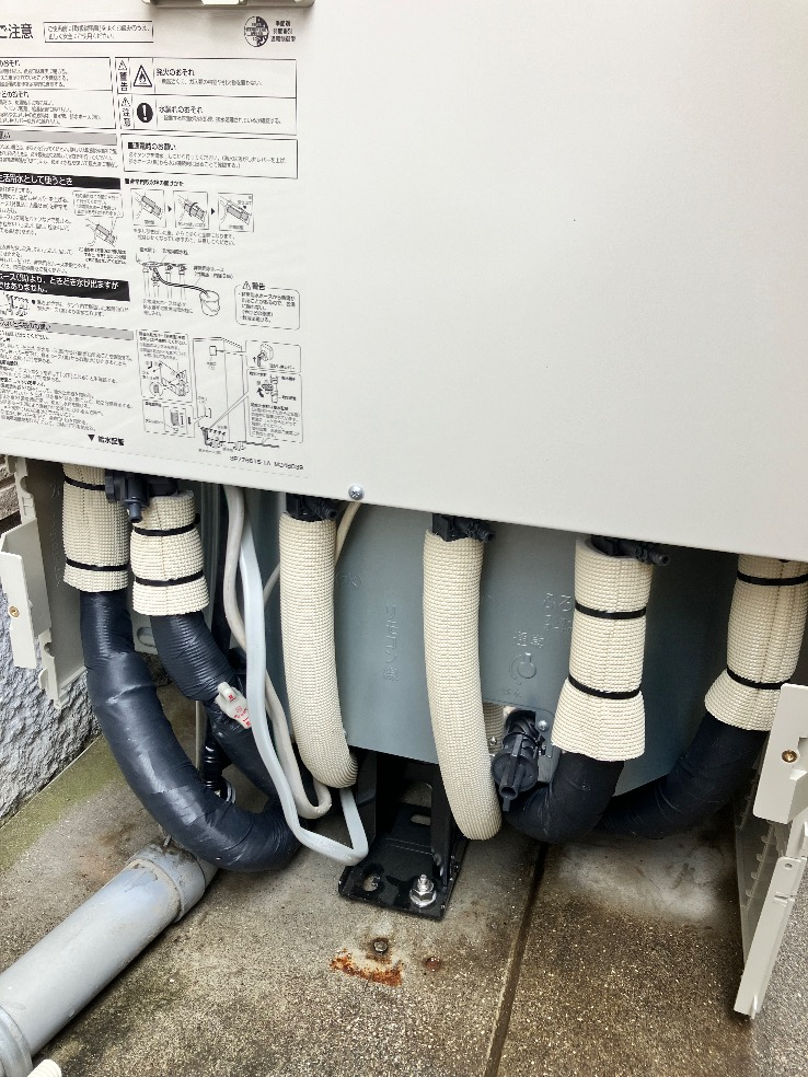 日立エコキュートBHP-TA372からダイキンエコキュートEQX37YFV|エコキュート交換工事|東京都目黒区柿の木坂