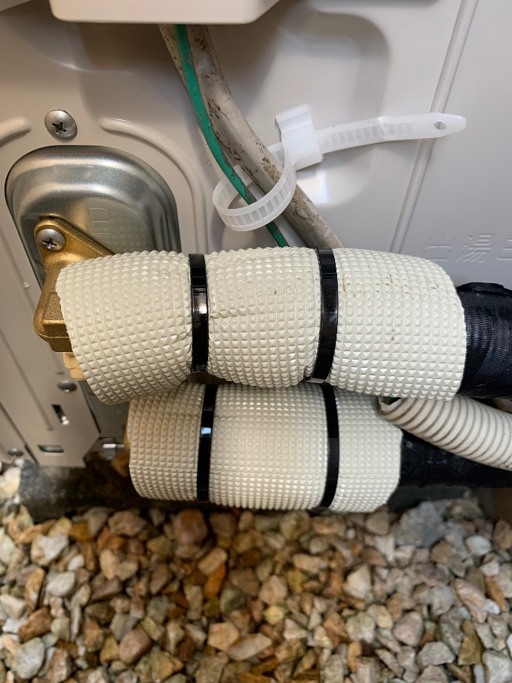 三菱エコキュートSRT-HPT37WX7から三菱エコキュートSRT-S376｜エコキュート交換工事｜神奈川県藤沢市石川