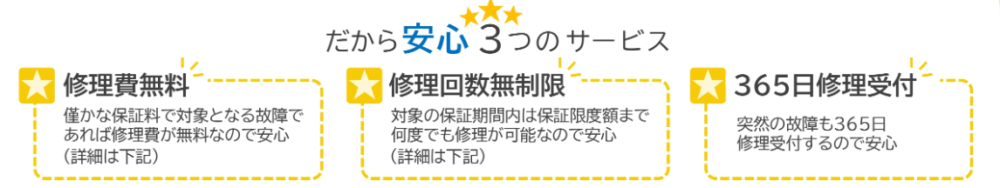 日立のエコキュートの延長保証が気になる方へ