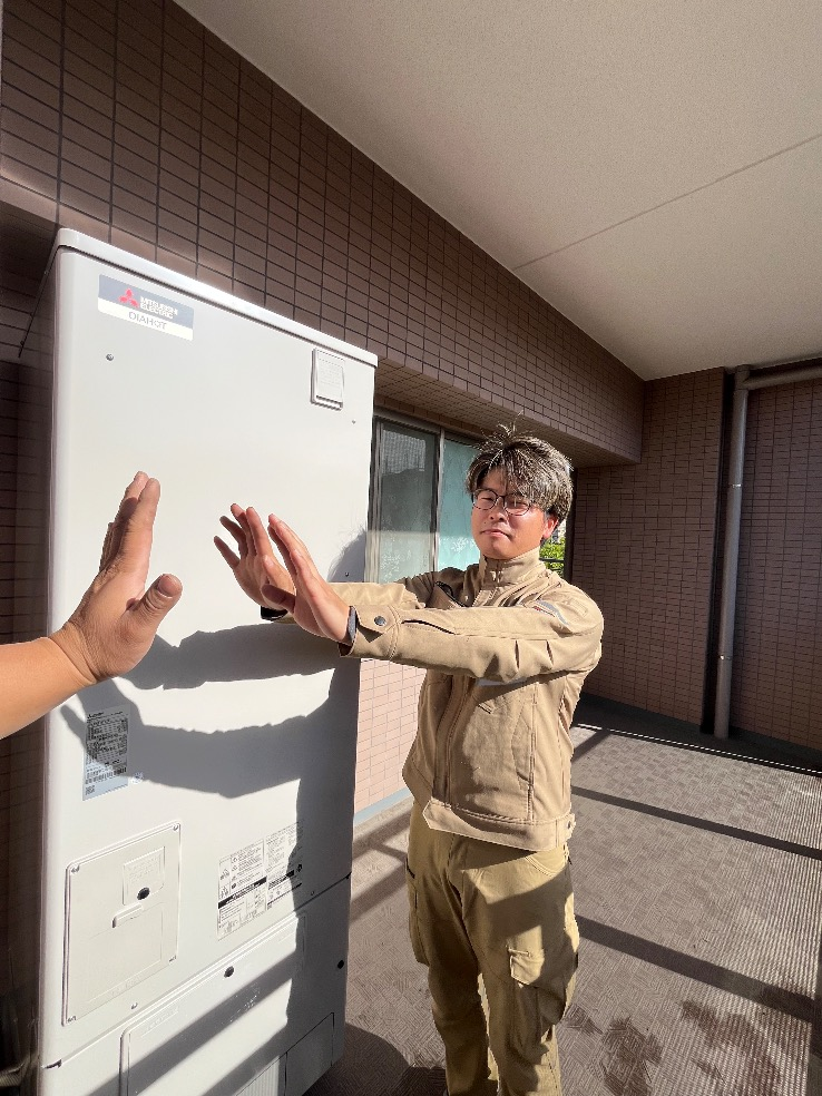 パナソニックエコキュートHE-30C1Qから三菱エコキュートSRT-S376|エコキュート交換工事|東京都北区浮間|マンション|クリオレジダンス北赤羽