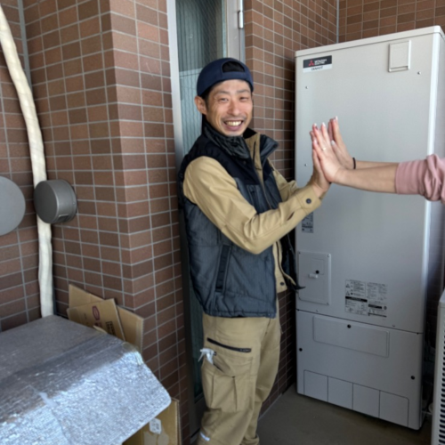 東芝エコキュートHPL-2TFB465RAUから三菱エコキュートSRT-S376｜エコキュート交換工事｜埼玉県さいたま市浦和区常盤｜マンション｜ミオカステーロ浦和常盤