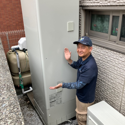 ダイキンエコキュートTU37GFTVからダイキンエコキュートEQX46ZFTV｜エコキュート交換工事｜東京都杉並区西荻北｜