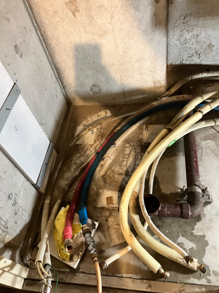 長府エコキュートEHP-3135GPXH-Sから三菱エコキュートSRT-S376｜エコキュート交換工事｜東京都杉並区高円寺北｜マンション｜イニシア中野