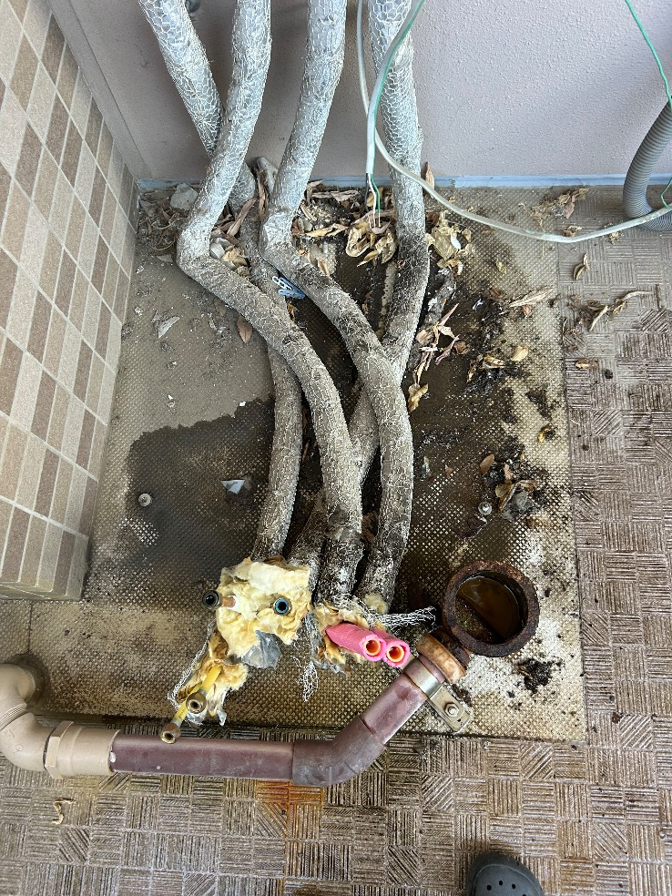 パナソニックエコキュートHE-37K2Qから日立エコキュートBHP-FG37XU｜エコキュート交換工事｜千葉県印西市中央南一丁目｜マンション｜エクセレントシティ千葉ニュータウン中央