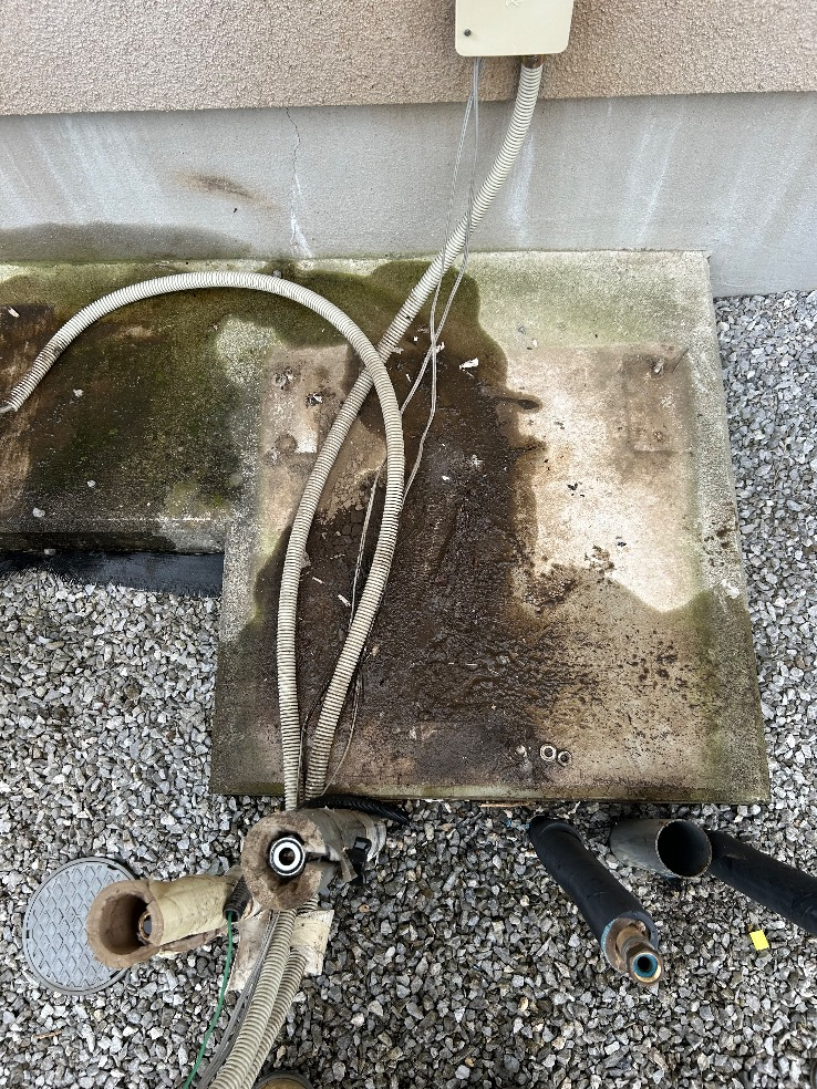 長府エコキュートEHP-4647GPXHから日立エコキュートBHP-FG46XU|エコキュート交換工事|茨城県猿島郡境町|