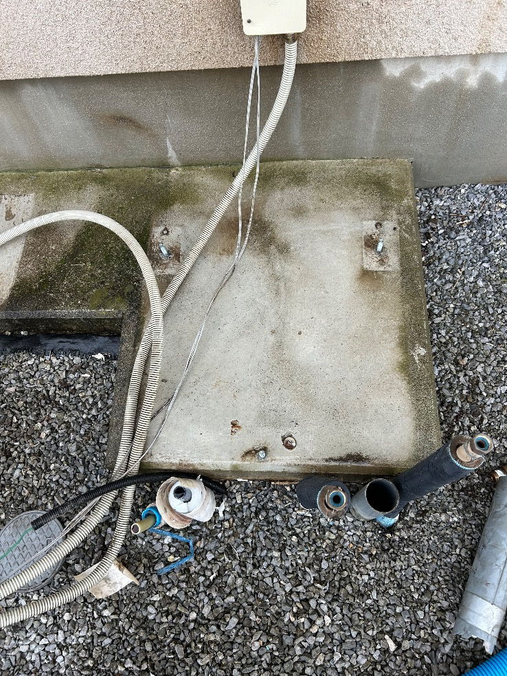 長府エコキュートEHP-4647GPXHから日立エコキュートBHP-FG46XU|エコキュート交換工事|茨城県猿島郡境町|