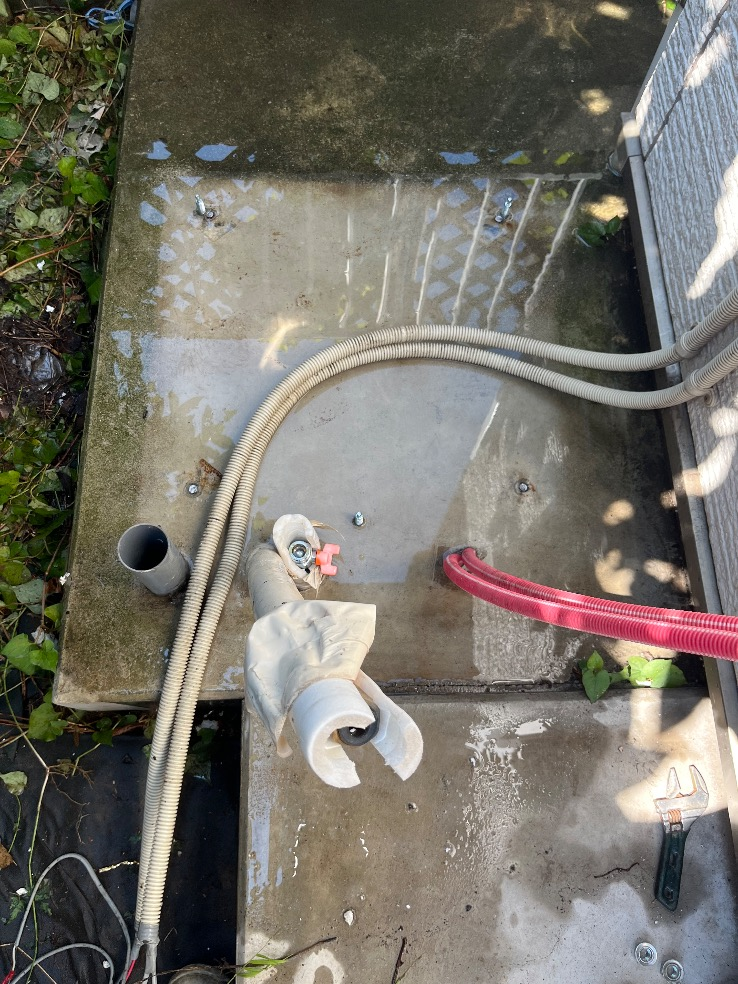 長府エコキュートET-4649GPZHから三菱エコキュートSRT-S466｜エコキュート交換工事｜神奈川県横須賀市久比里｜