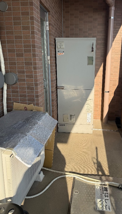 東芝エコキュートHPL-2TFB465RAUから三菱エコキュートSRT-S376｜エコキュート交換工事｜埼玉県さいたま市浦和区常盤｜マンション｜ミオカステーロ浦和常盤