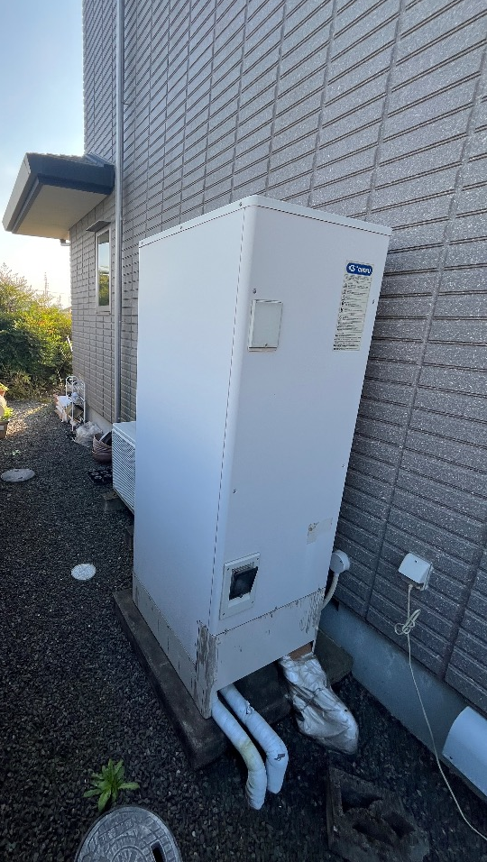 長府エコキュートEHP-3734GPXHからダイキンエコキュートEQX37ZFV|エコキュート交換工事|茨城県古河市山田|