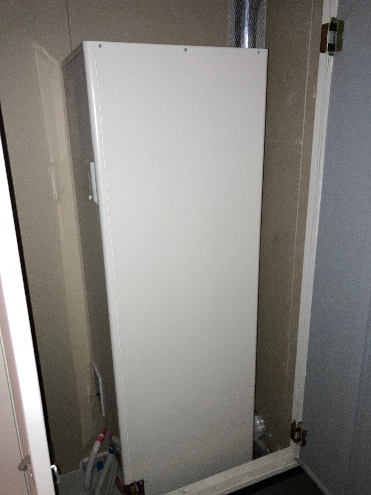 ダイキンエコキュートTU37JFCVからパナソニックエコキュートHE-JU37LQS｜エコキュート交換工事｜神奈川県横浜市港南区上大岡西｜マンション｜上大岡タワーレジデンス 