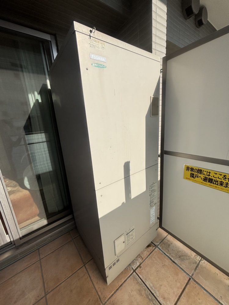 東芝電気温水器HPL-2TFB373RAUから三菱エコキュートSRT-S376｜エコキュート交換工事｜東京都新宿区左門町｜マンション｜マイネシュロッス四谷