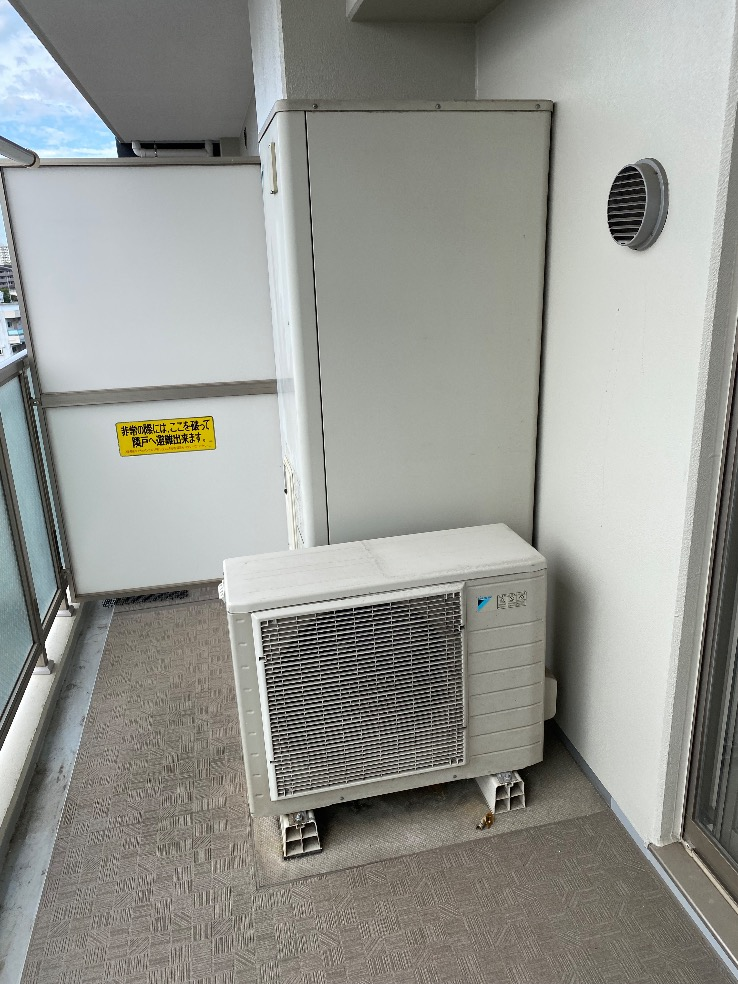 ダイキンエコキュートTUN37MFVからダイキンエコキュートEQX37YFV|エコキュート交換工事|浴室乾燥機交換工事|東京都江戸川区北葛西|マンション|アイディーコート西葛西シエスト