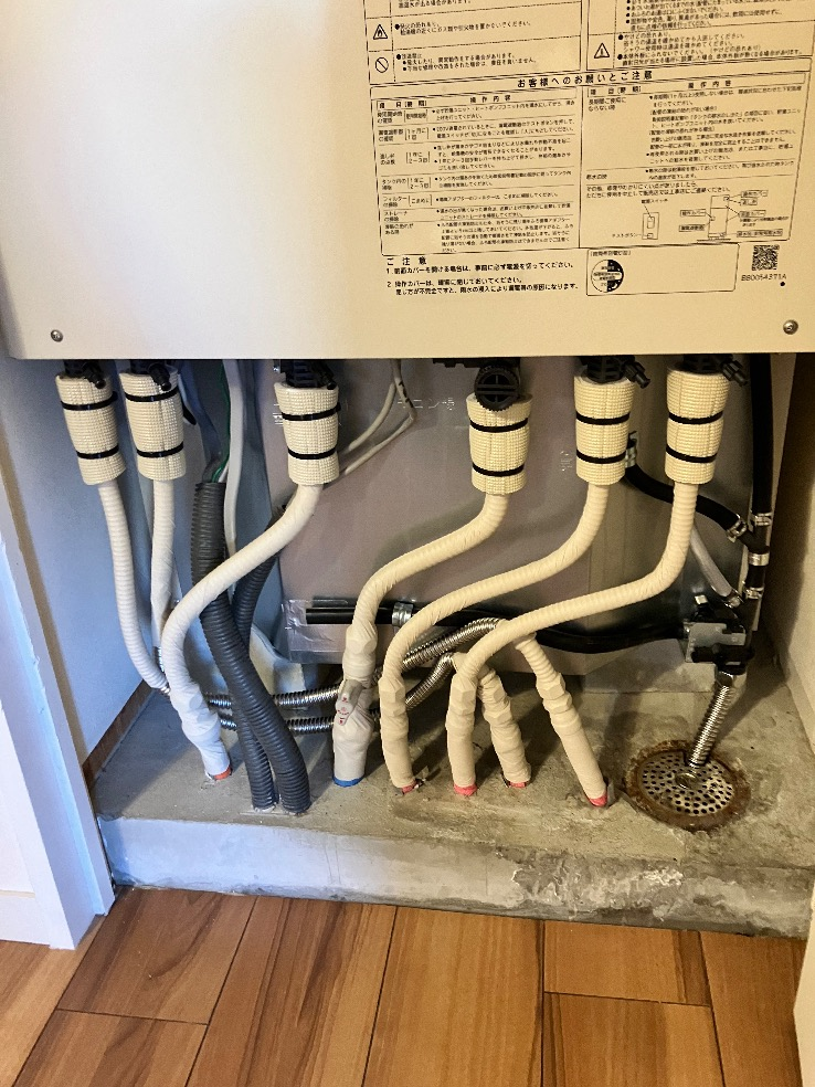 タカラエコキュートEC-3705KU-FANSから日立エコキュートBHP-FG37XU|エコキュート交換工事|千葉県市川市相之川|マンション| リノア南行徳