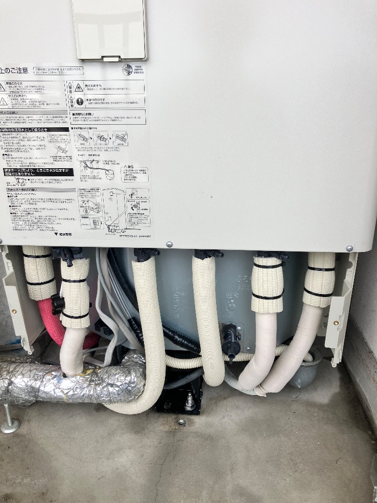 コロナエコキュートCTU-371D1A8-4からダイキンエコキュートEQX37ZFV|エコキュート交換工事|栃木県宇都宮市今泉町|マンション|ポレスターガーデンシティ今泉