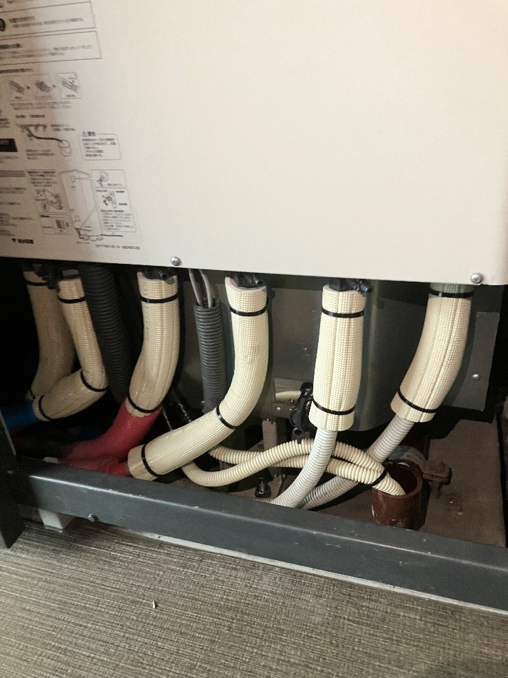 ダイキンエコキュートTU37GFVからダイキンエコキュートEQX46YFVE｜エコキュート交換工事｜東京都中央区勝どき｜マンション｜ザ・東京タワーズミッドタワー