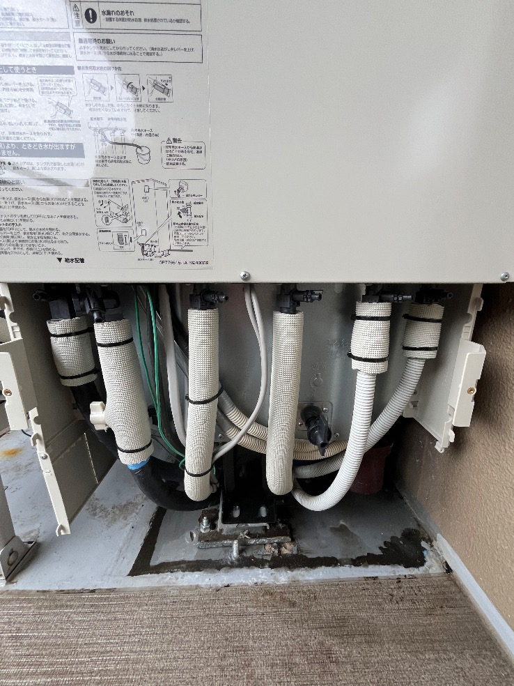 ダイキンエコキュートTU31KFCVからダイキンエコキュートEQX37ZFV|エコキュート交換工事|東京都東大和市桜ヶ丘|マンション|オーベルグランディオ東大和