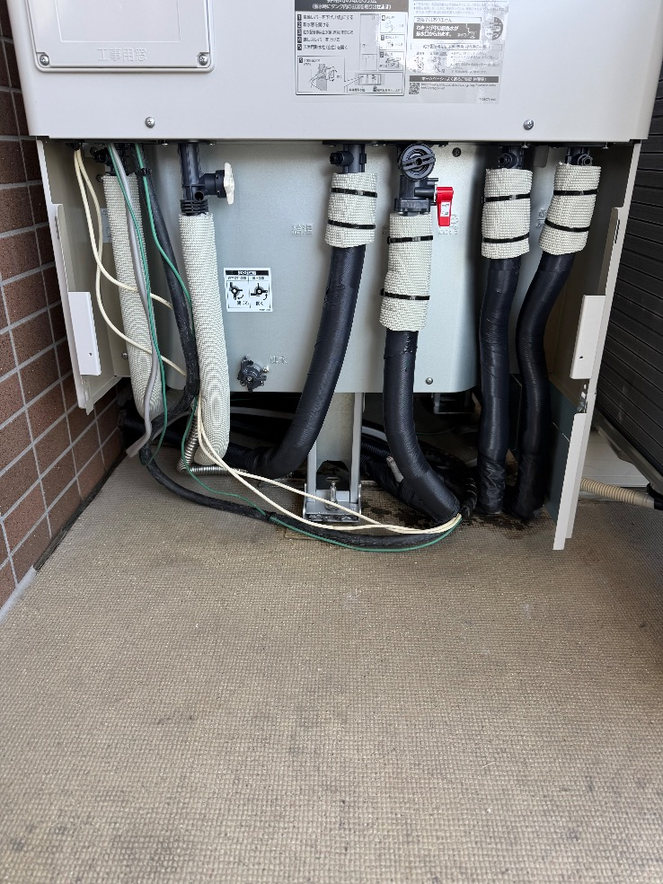 東芝エコキュートHPL-2TFB465RAUから三菱エコキュートSRT-S376｜エコキュート交換工事｜埼玉県さいたま市浦和区常盤｜マンション｜ミオカステーロ浦和常盤