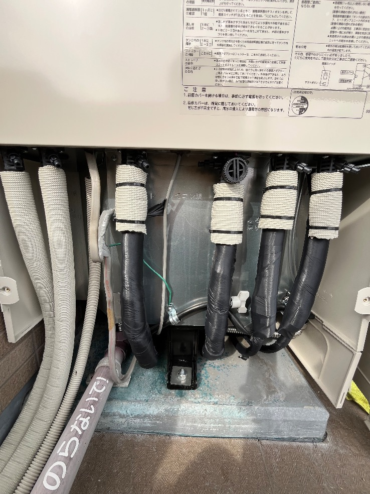 日立エコキュートBHP-TA370から日立エコキュートBHP-F37XD｜エコキュート交換工事｜茨城県ひたちなか市勝田泉町｜マンション｜サンクレイドル勝田レジデンス