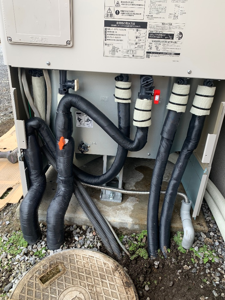 ダイキンエコキュートTU46LFVから三菱エコキュートSRT-S466U｜エコキュート交換工事｜栃木県下野市文教｜ 