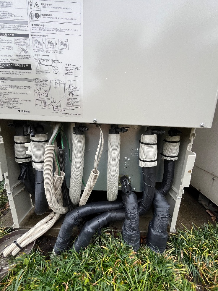 サンデンエコキュートEB37QTA2からダイキンエコキュートEQX37ZFV|エコキュート交換工事|群馬県安中市鷺宮|