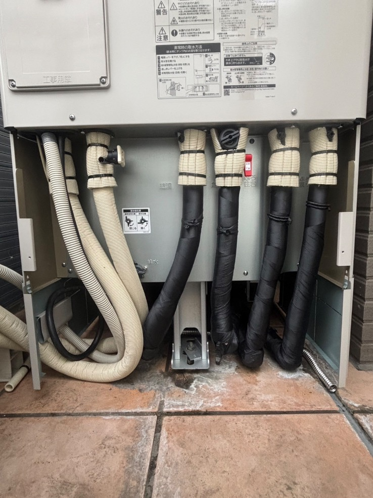 東芝電気温水器HPL-2TFB373RAUから三菱エコキュートSRT-S376｜エコキュート交換工事｜東京都新宿区左門町｜マンション｜マイネシュロッス四谷