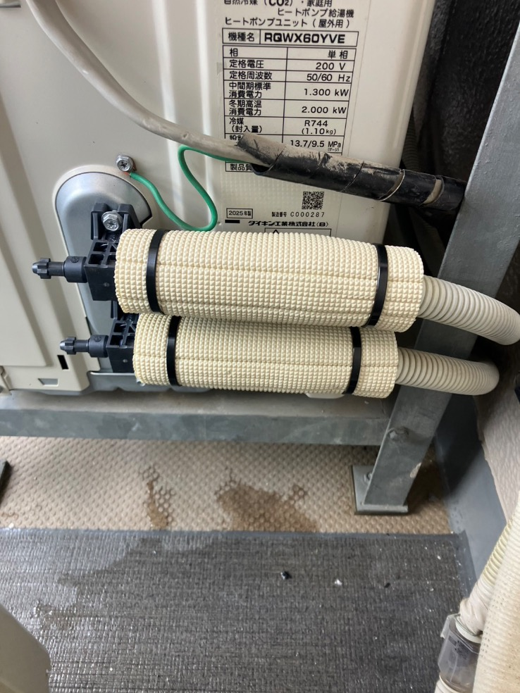 ダイキンエコキュートTU37GFVからダイキンエコキュートEQX46YFVE｜エコキュート交換工事｜東京都中央区勝どき｜マンション｜ザ・東京タワーズミッドタワー