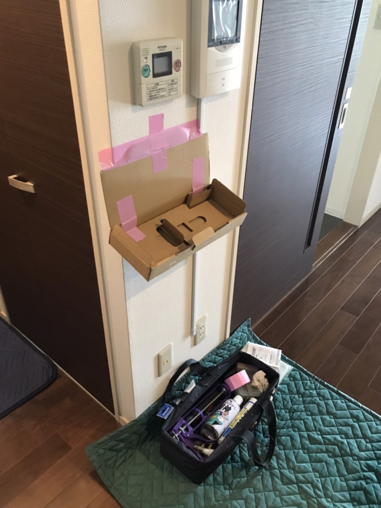 三菱電気温水器SRT-37WD2から三菱電気温水器SRT-J37WD5｜電気温水器交換工事｜千葉県八千代市八千代台北｜マンション｜リノア八千代台