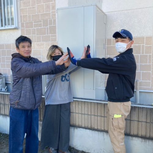 三菱エコキュートSRT-HPT46WDX3から日立エコキュートBHP-FG37XU|エコキュート交換工事|群馬県伊勢崎市境伊与久|