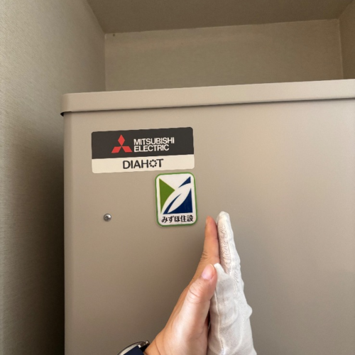 三菱エコキュートSRT-HPT30WD1-Eから三菱エコキュートSRT-W306D-2-BS|エコキュート交換工事|東京都江東区豊洲|マンション|ザ・豊洲タワー