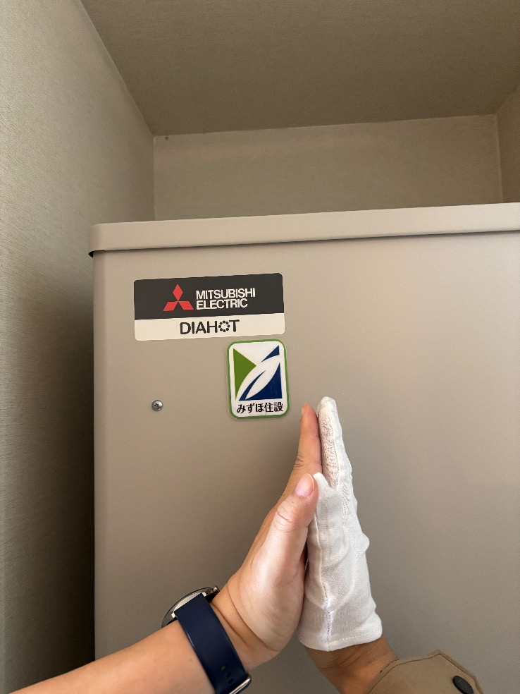 三菱エコキュートSRT-HPT30WD1-Eから三菱エコキュートSRT-W306D-2-BS|エコキュート交換工事|東京都江東区豊洲|マンション|ザ・豊洲タワー