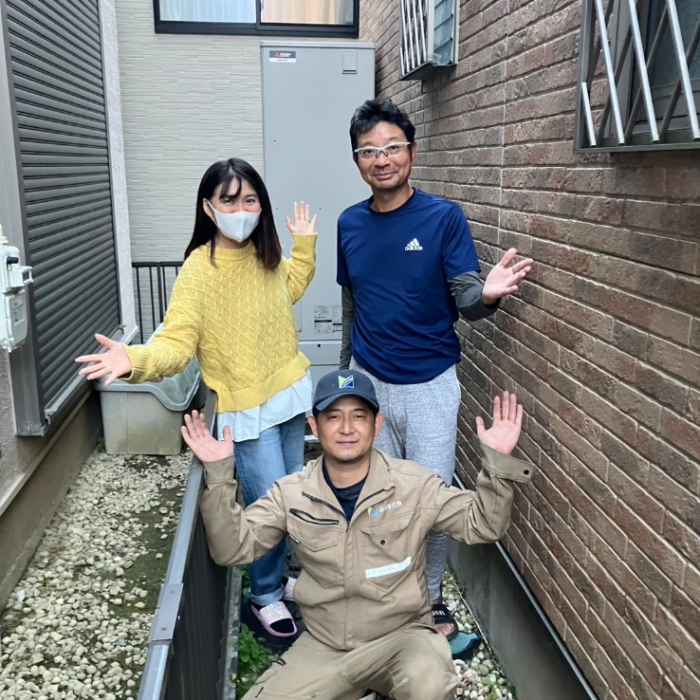 ダイキンエコキュートTU46MFVから三菱エコキュートSRT-S466U｜エコキュート交換工事｜埼玉県さいたま市緑区宮本｜