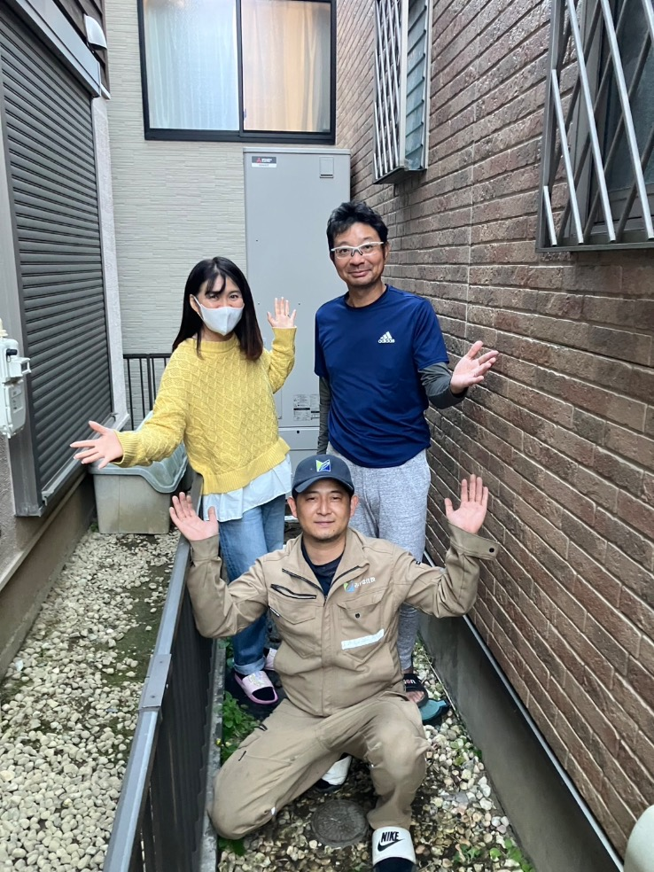 ダイキンエコキュートTU46MFVから三菱エコキュートSRT-S466U｜エコキュート交換工事｜埼玉県さいたま市緑区宮本｜