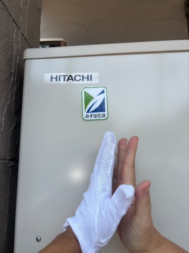 三菱エコキュートSRT-HPT37WX4から日立エコキュートBHP-FG37XU｜エコキュート交換工事｜東京都江戸川区東小岩｜