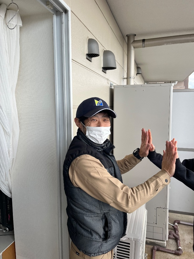 サンヨーエコキュートSHP-TC30Gから三菱エコキュートSRT-W306D-2｜エコキュート交換工事｜東京都杉並区上高井戸｜マンション｜シェルゼ杉並高井戸 