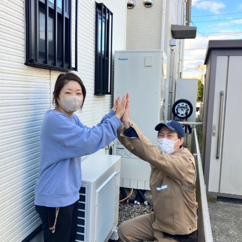 ダイキンエコキュートTU37GFCVからダイキンエコキュートEQX37ZFV｜エコキュート交換工事｜栃木県宇都宮市野沢町｜