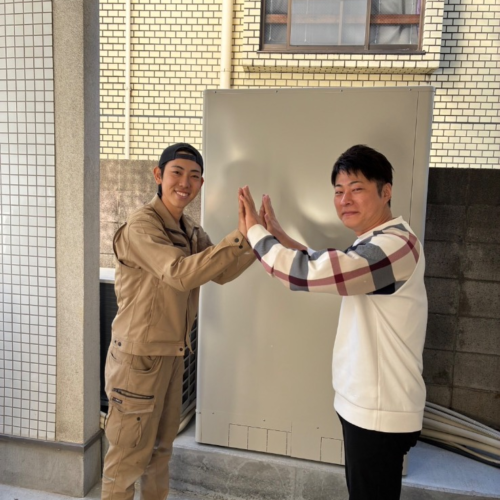 パナソニックエコキュートHE-W37CQからダイキンエコキュートEQA37ZFTV｜エコキュート交換工事｜東京都世田谷区船橋｜