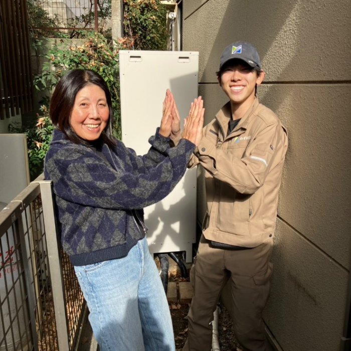 コロナエコキュートCHP-4614ATから三菱エコキュートSRT-S376｜エコキュート交換工事｜埼玉県富士見市諏訪｜